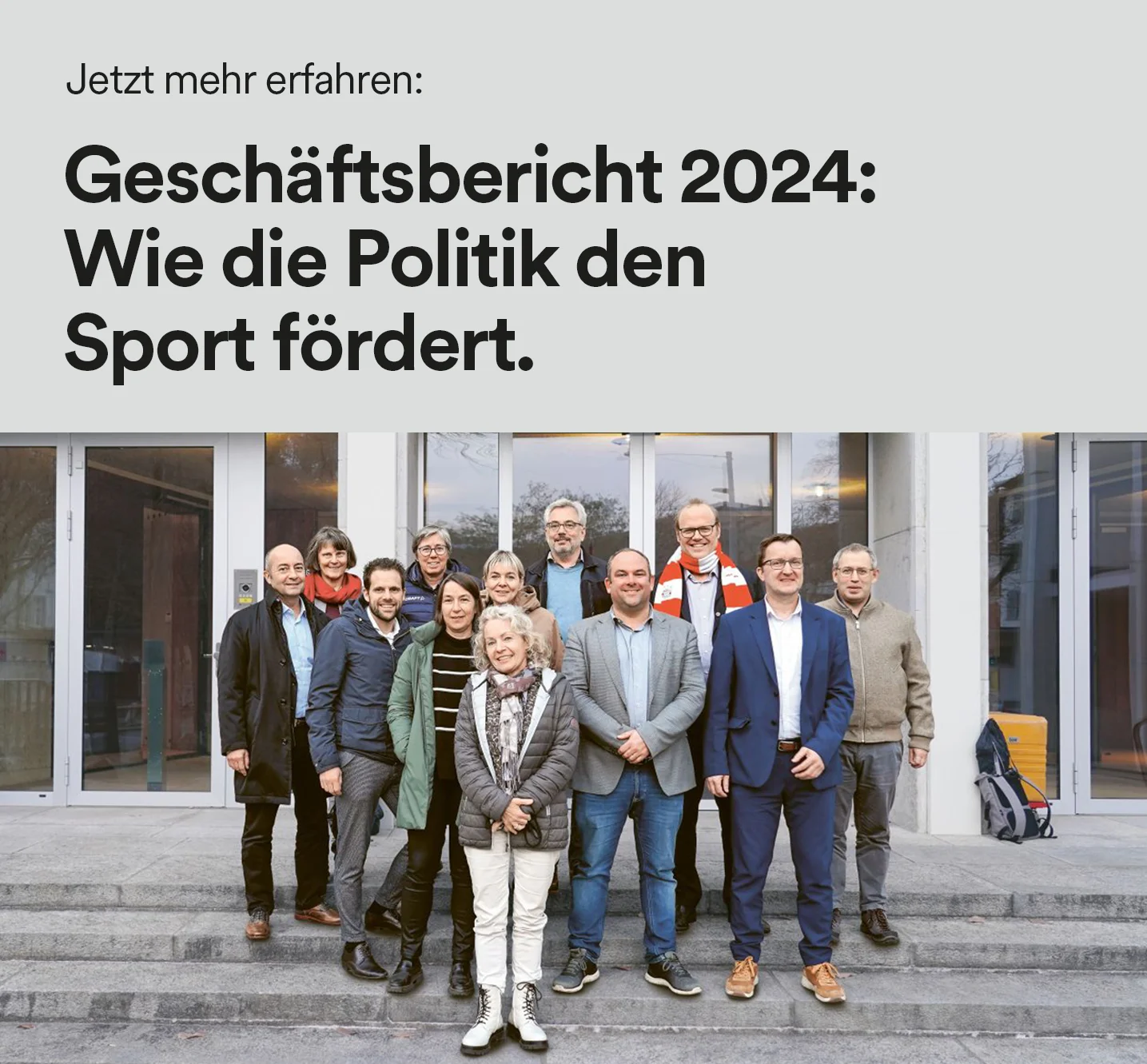 Kantonsrat – Wie die Politik den Sport fördert.